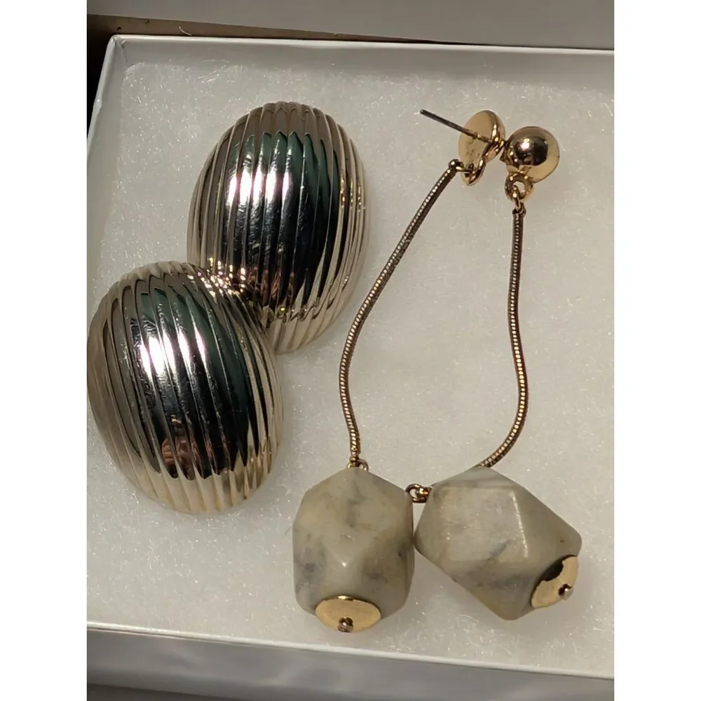Showstopper Vintage Costume Earring Set